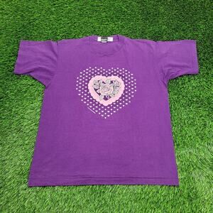 Vintage 1991 Screen-Stars Shirt Womens XL 22x26 USA